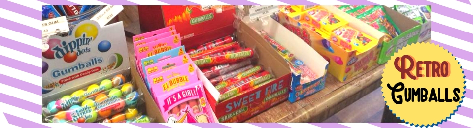 Vintage, Retro Candy and Gumballs