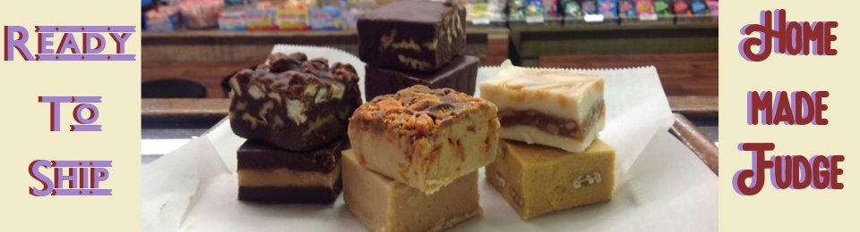 Homemade Fudge available weekly and ready to ship with the Chocolate Choo Choo in Paragould, AR